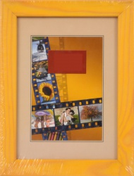 fotorámeček 10x15 - SLS 005 - žlutá